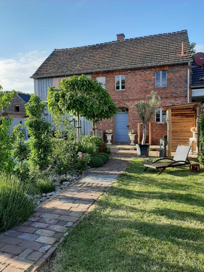 Alte Schmiede Mit Sauna, Pool Und Whirpool Im Aussenbereich Schoenstes Ferienhaus Der Lausitz Elsterheide Dış mekan fotoğraf